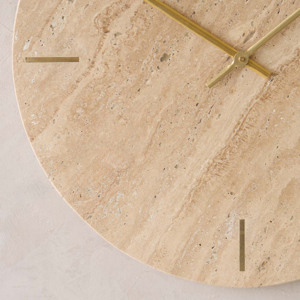 Jenay Clock | Travertine