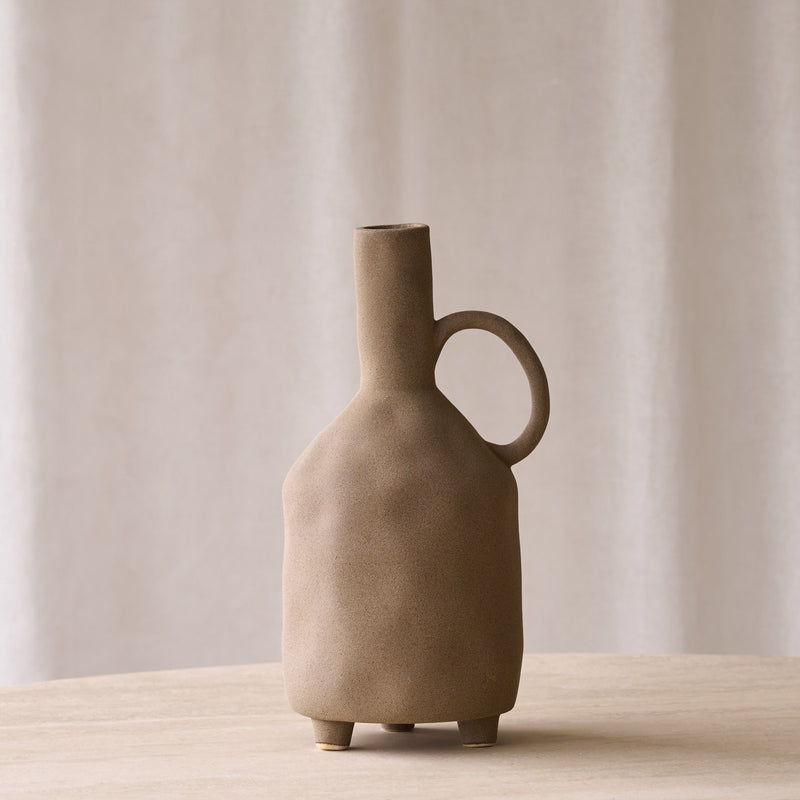 Jonai Vase | Brown