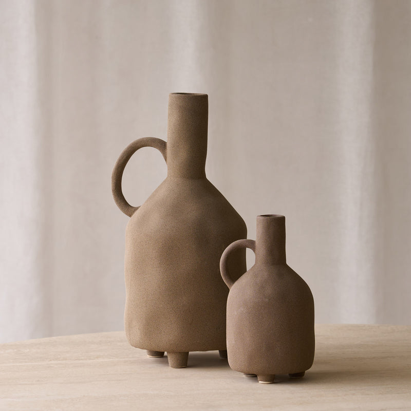 Jonai Vase | Brown