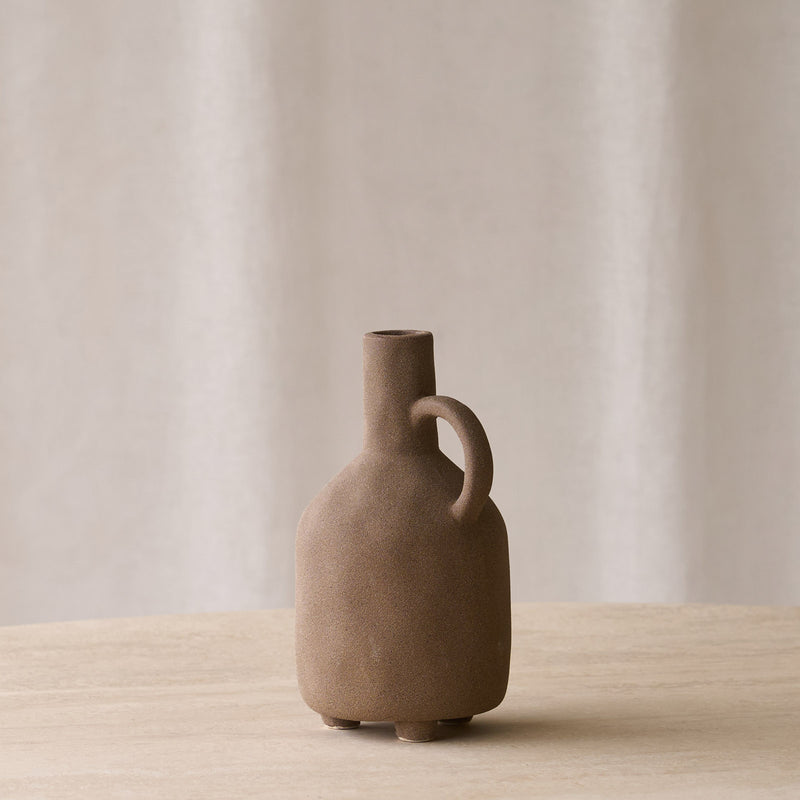 Jonai Vase | Brown
