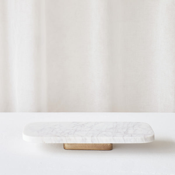 Labade Dish on Base | Marble