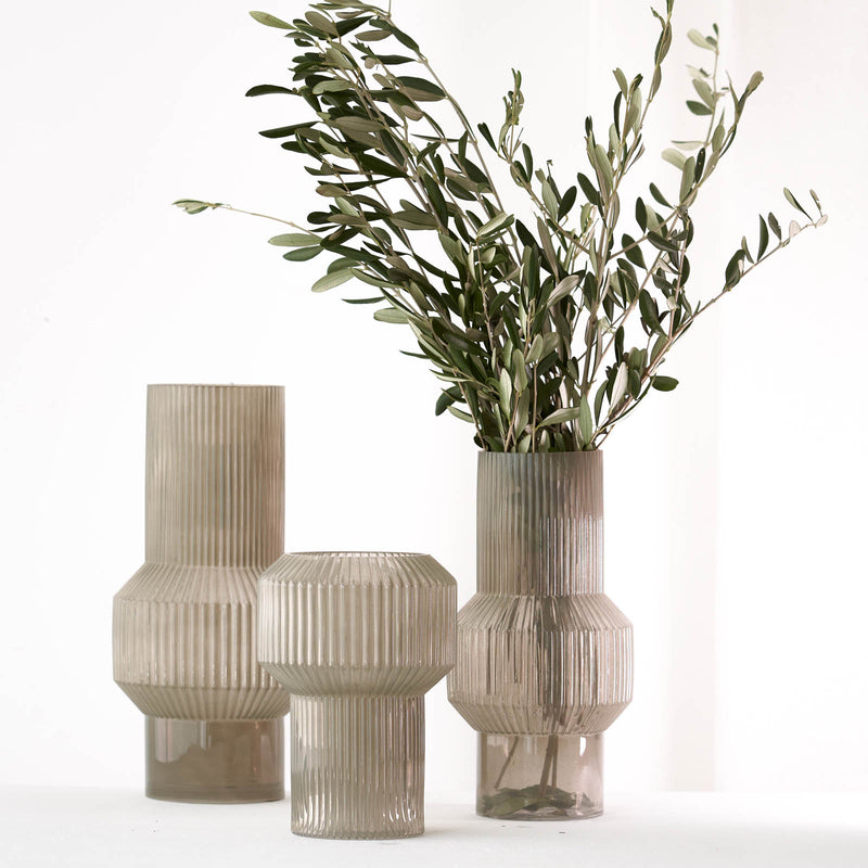 Leila Vase | Grey Medium (30cm)