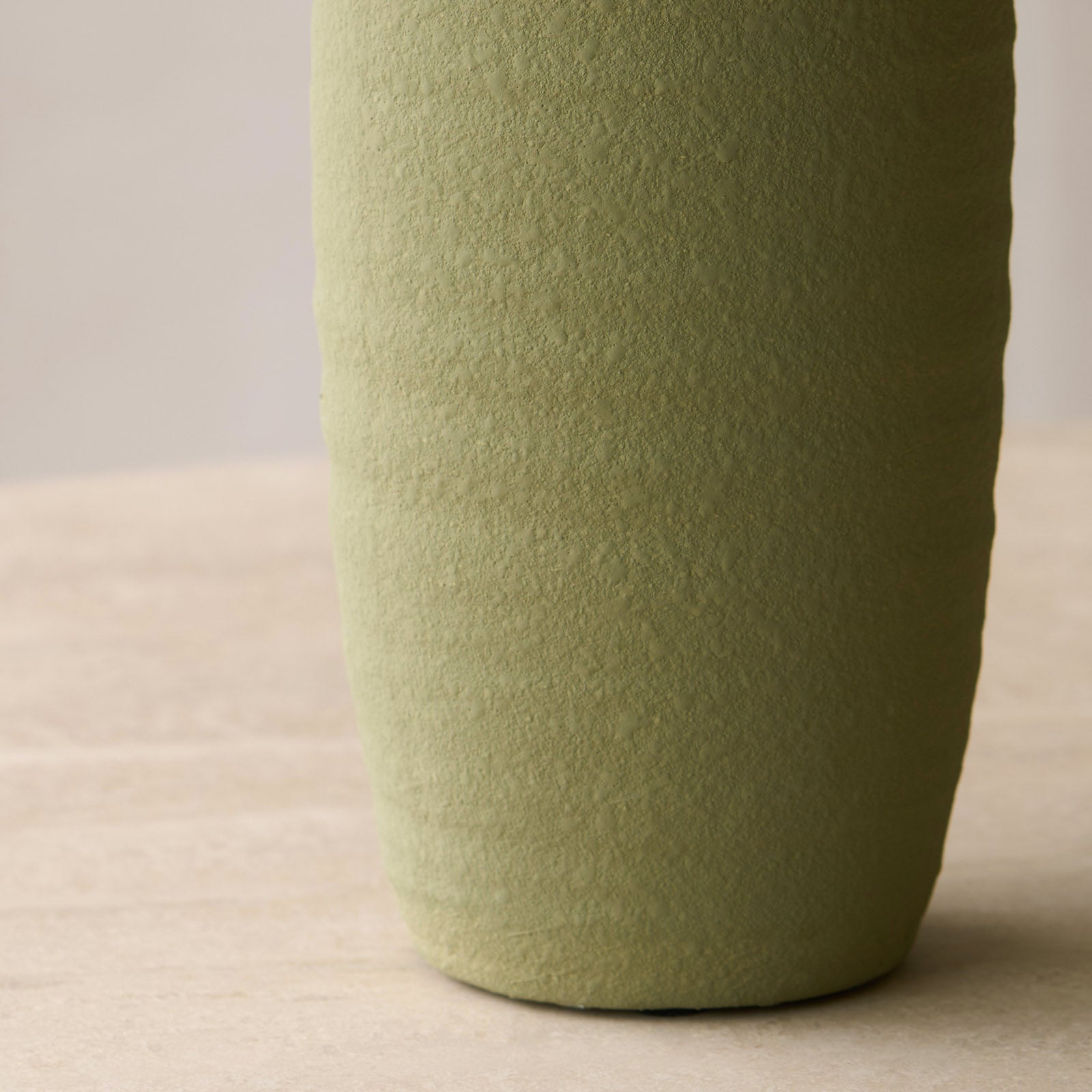 Home Accessories | Olive Green Macadamia Ceramic Vase