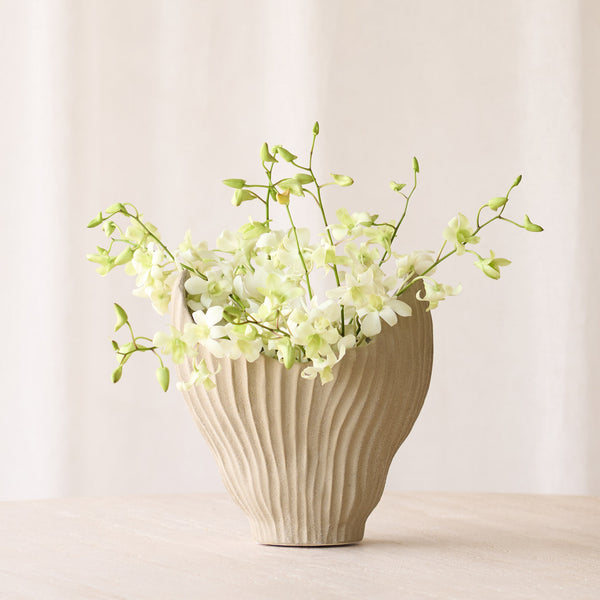 Moraba Vase | Light Brown