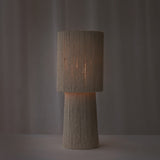 Pitino Jute Table Lamp | Tall - Cream