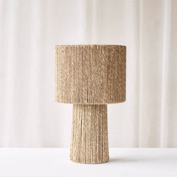 Pitino Jute Table Lamp | Medium - Natural