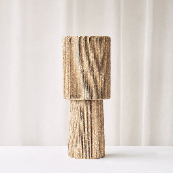 Pitino Jute Table Lamp | Tall - Natural