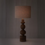 Radwan Table Lamp | Dark Brown