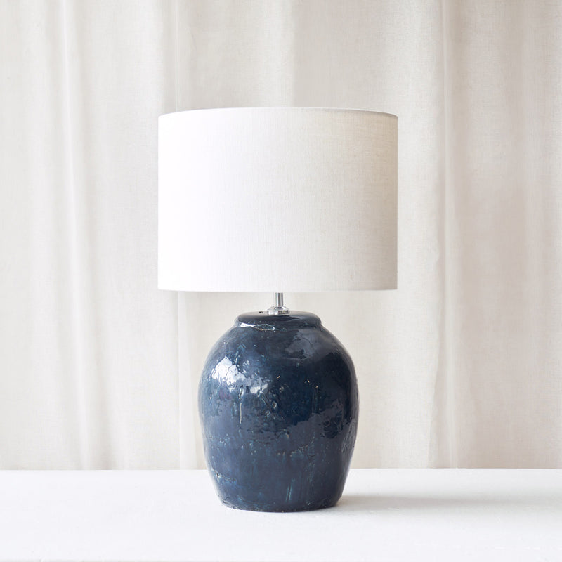 Tabor Table Lamp | Dark Blue