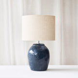 Tabor Table Lamp | Dark Blue