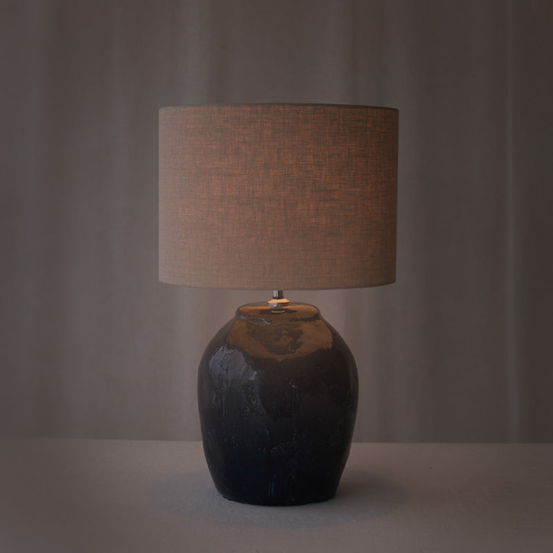 Tabor Table Lamp | Dark Blue