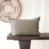Cushion Black Line | Kaki