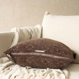 Jacquard Cushion | Stone Washed Kilim - Arabica (50 x 50cm)