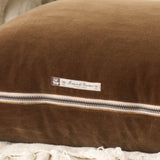 Palazzo Velvet Cushion | Havane (50 x 50cm)