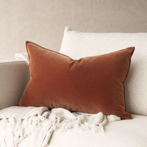 Palazzo Velvet Cushion | Sienne (40 x 60cm)
