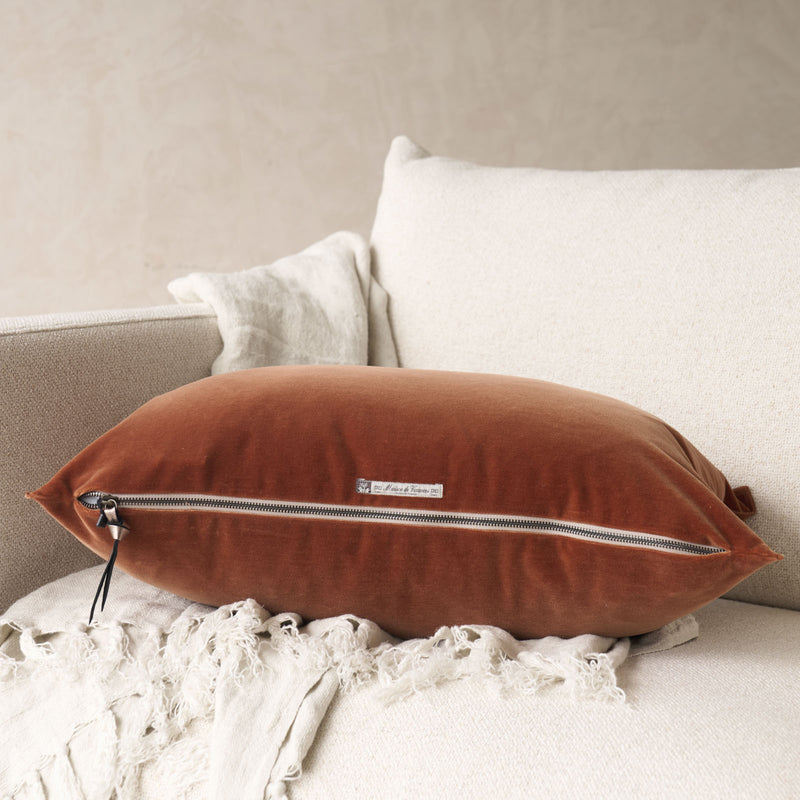 Palazzo Velvet Cushion | Sienne (40 x 60cm)