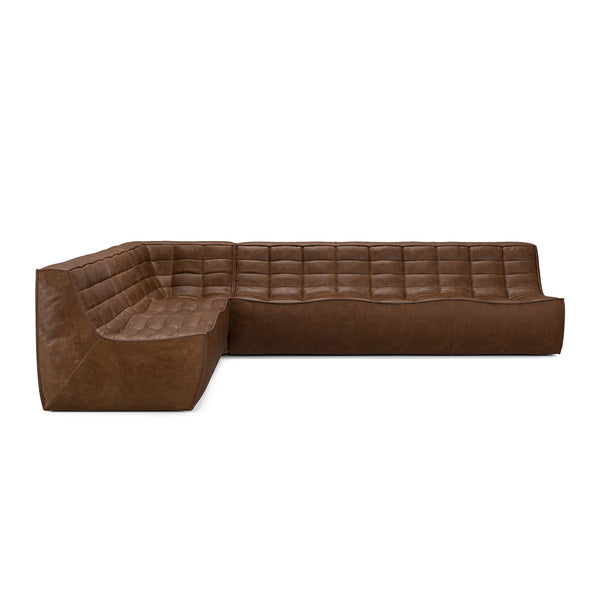 N701 Modular Sofa Set | Chestnut (301cm)