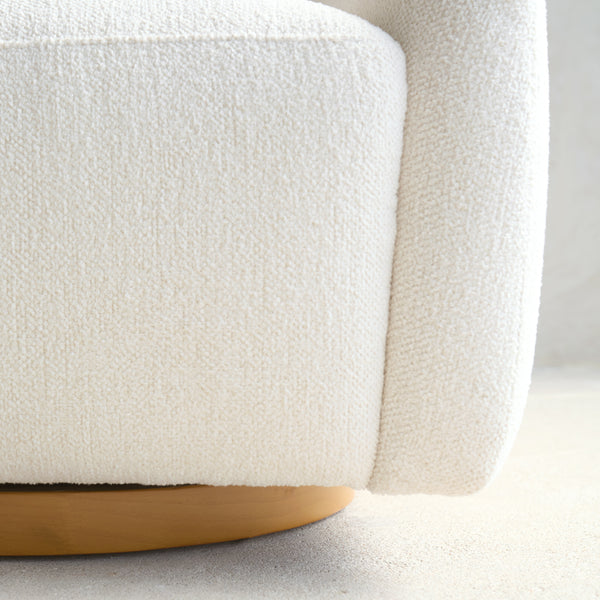 Belize Fabric Armchair | Alpaca