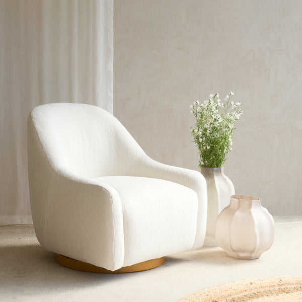 Belize Fabric Armchair | Alpaca