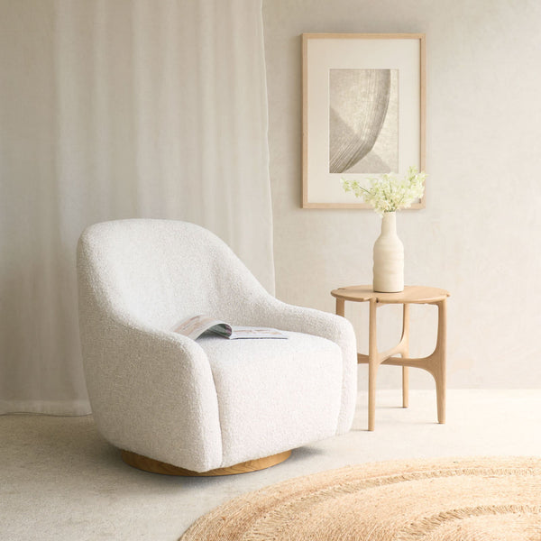 Belize Fabric Armchair | Arctic (77cm)