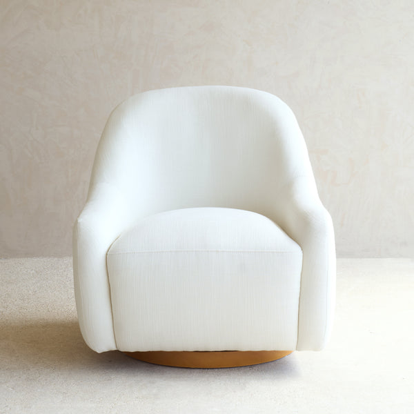 Belize Fabric Armchair | Ivory (77cm)