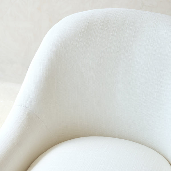 Belize Fabric Armchair | Ivory (77cm)