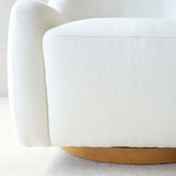 Belize Fabric Armchair | Ivory (77cm)