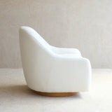 Belize Fabric Armchair | Ivory (77cm)