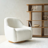 Belize Fabric Armchair | Ivory (77cm)