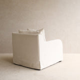 Corte Fabric Armchair | Ecru (87cm)