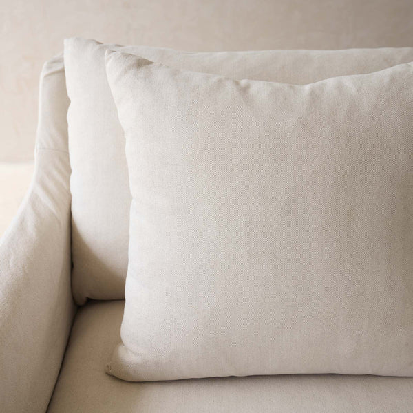 Corte Fabric Armchair | Ecru (87cm)