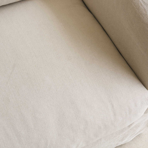 Corte Fabric Armchair | Ecru (87cm)