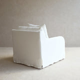 Corte Fabric Armchair | Off White
