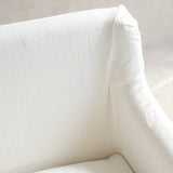 Corte Fabric Armchair | Off White