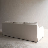 Corte Fabric Sofa | Ecru (234cm) - Originals Furniture