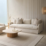 Corte Fabric Sofa | Ecru (234cm) - Originals Furniture
