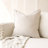 Linen Fabric Cushion | Natural
