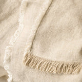 Hugo Throw Linen | Oatmeal