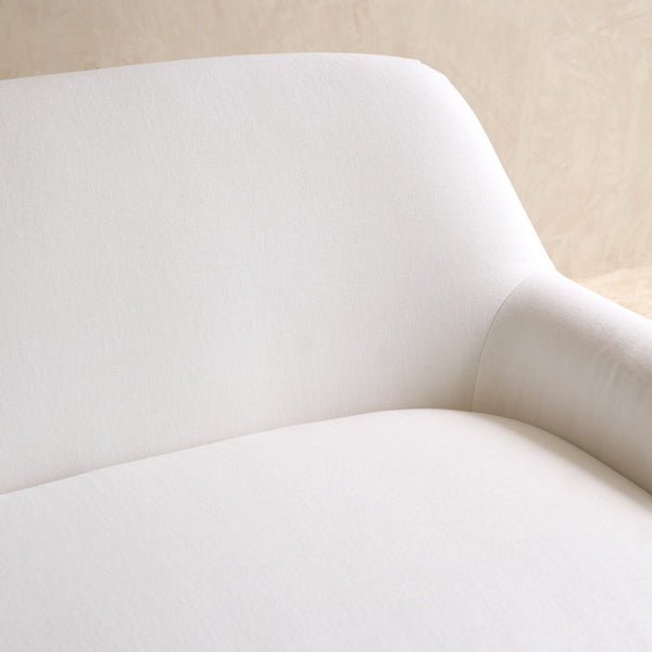 Lucca Fabric Sofa | Snow (214cm)