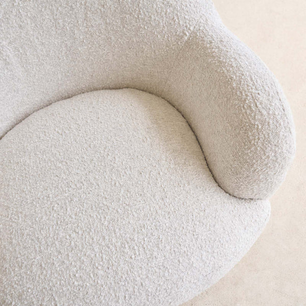 Nido Fabric Armchair | Arctic (87cm)