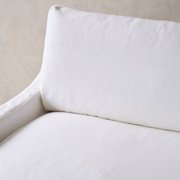 Pieve Fabric Sofa | Snow (230cm)