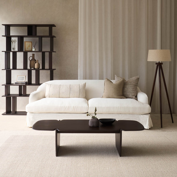 Trevi Fabric Sofa | Off White (230cm)