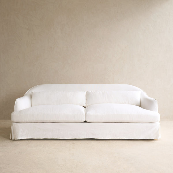 Trevi Fabric Sofa | Snow (230cm)