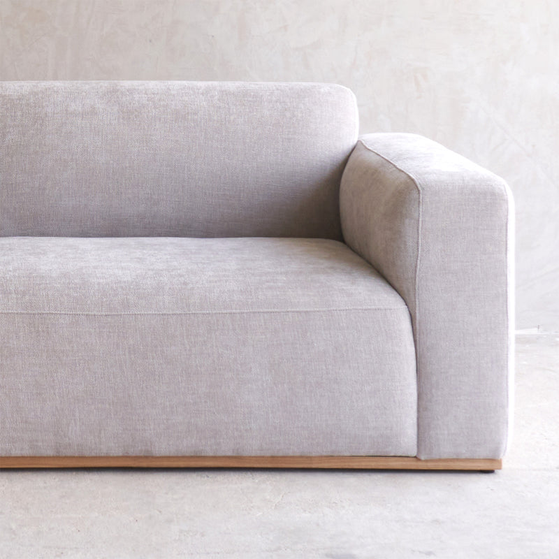 Komo Modular L Shape Sofa | Frost Grey