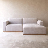 Komo Modular L Shape Sofa | Frost Grey