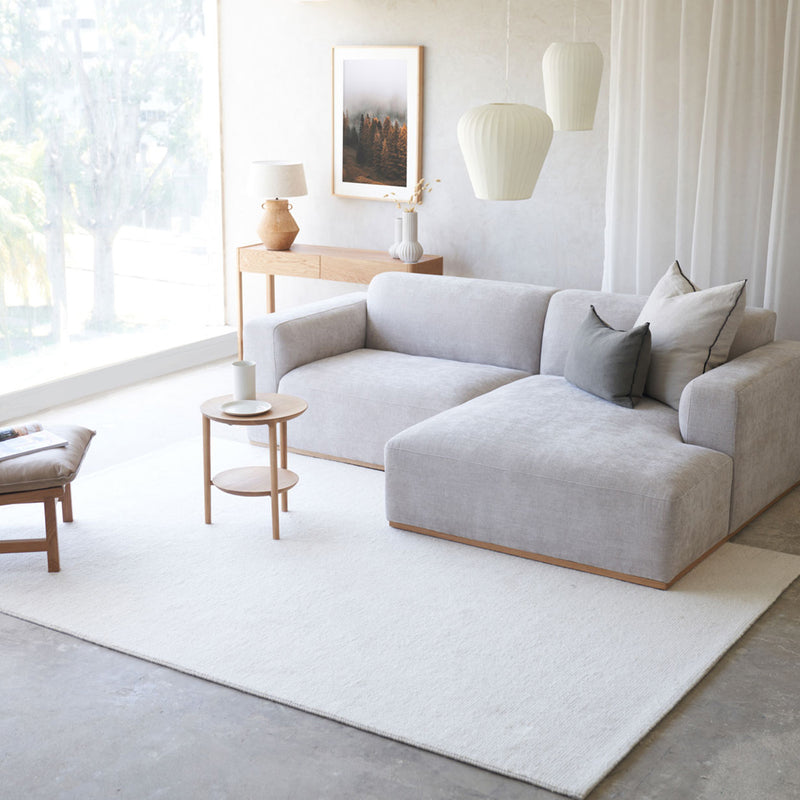 Komo Modular L Shape Sofa | Frost Grey