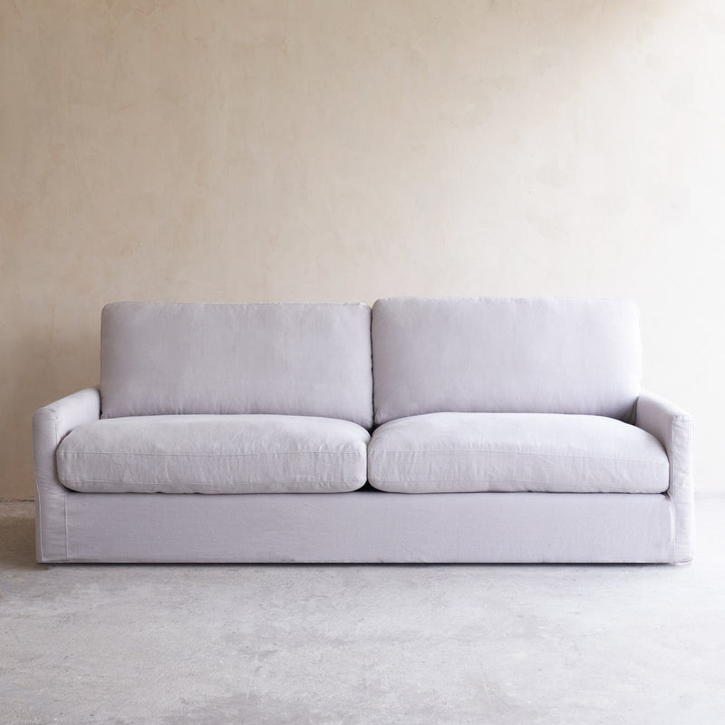 Bondi Fabric Sofa | 3 Seater - Pewter (235cm)