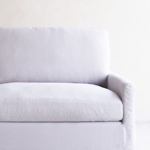 Bondi Fabric Sofa | 3 Seater - Pewter (235cm)