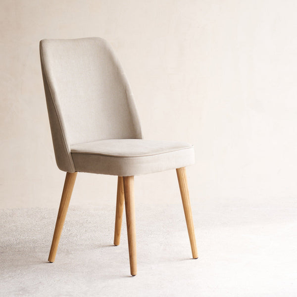 Andy Dining Chair | Oak - Latte