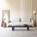 Portofino Fabric Sofa | 3.5 Seater - Wheat (240cm)